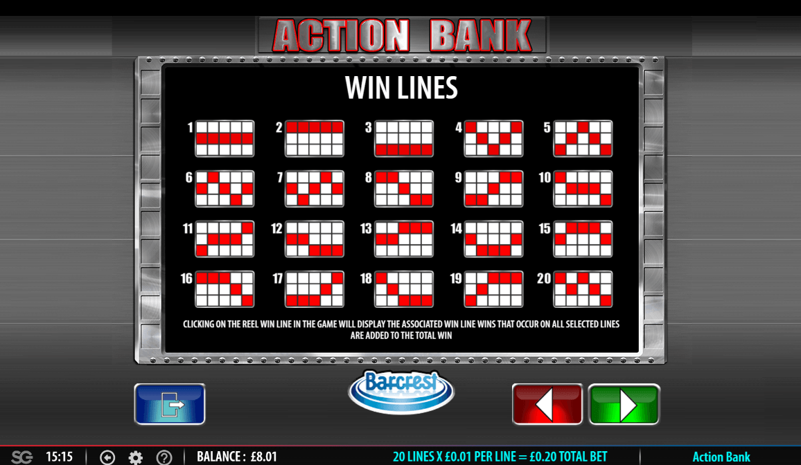 Action Bank Bonus Round 1