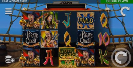A Pirate's Quest slot UK