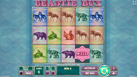 Beastie Bux slot UK