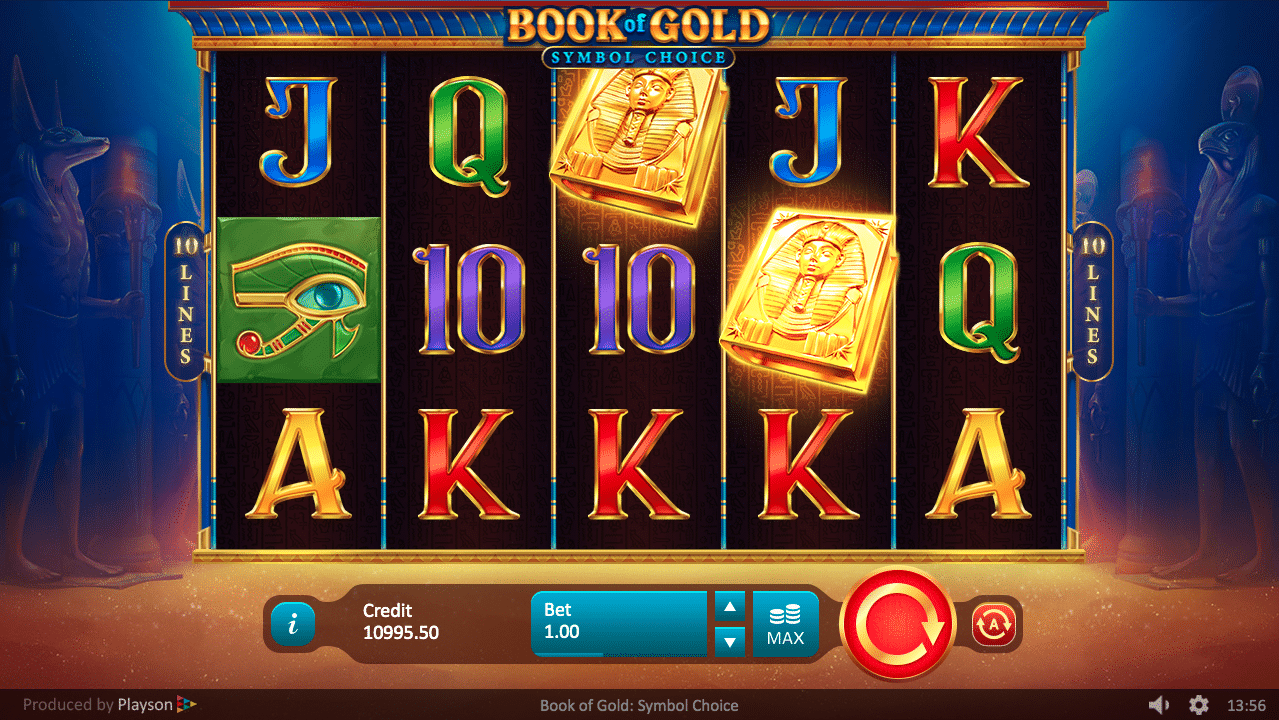 Book of Gold: Symbol Choice Slot Gameplay