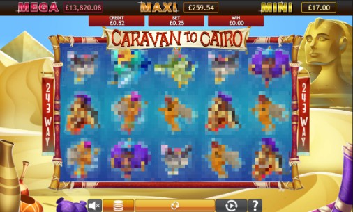 Caravan to Cairo Jackpot Screenshot 2021