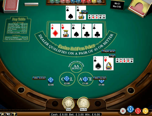 Casino Hold’em Casino table game