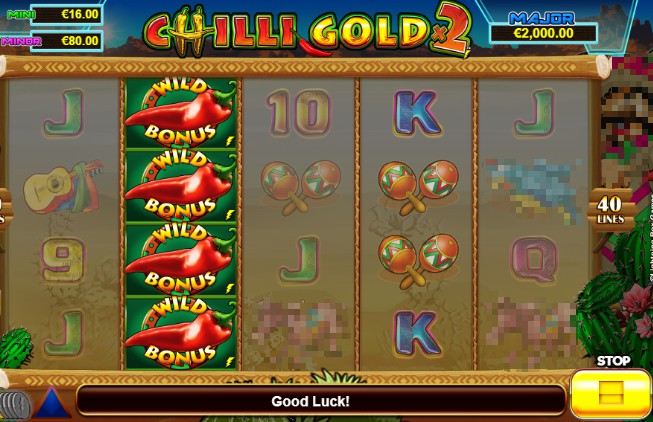 Chilli Gold 2 slot UK