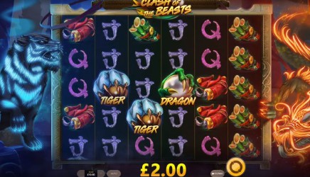 Clash of the Beasts slot UK