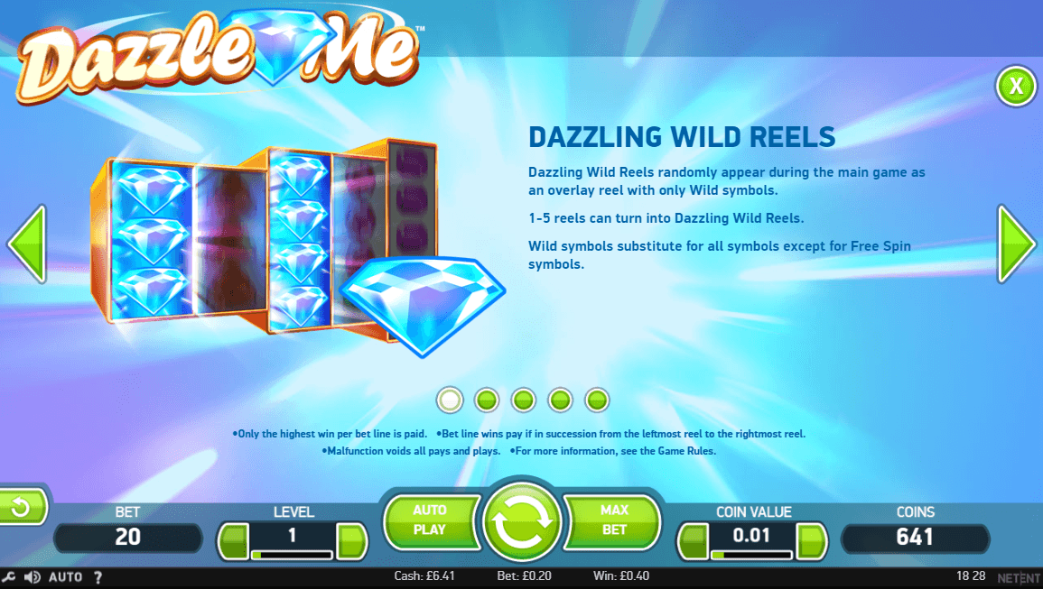 Dazzle Me Bonus Feature