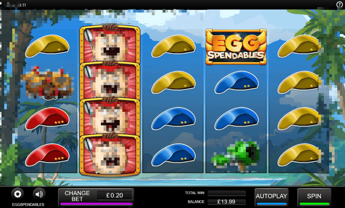 Eggspendables Screenshot 2021