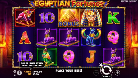 Egyptian Fortunes slot UK