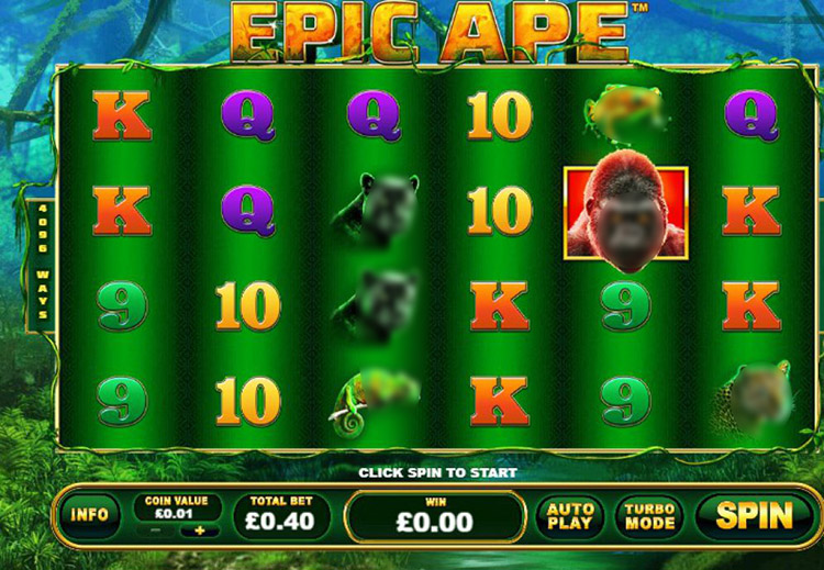 Epic Ape Slot Reels