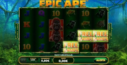 Epic Ape slot UK