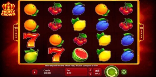 Fruity Crown slot UK