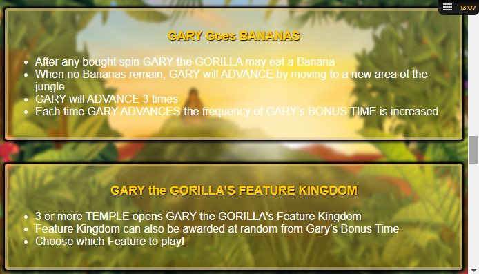 Gorilla Go Wild Bonus Round 2