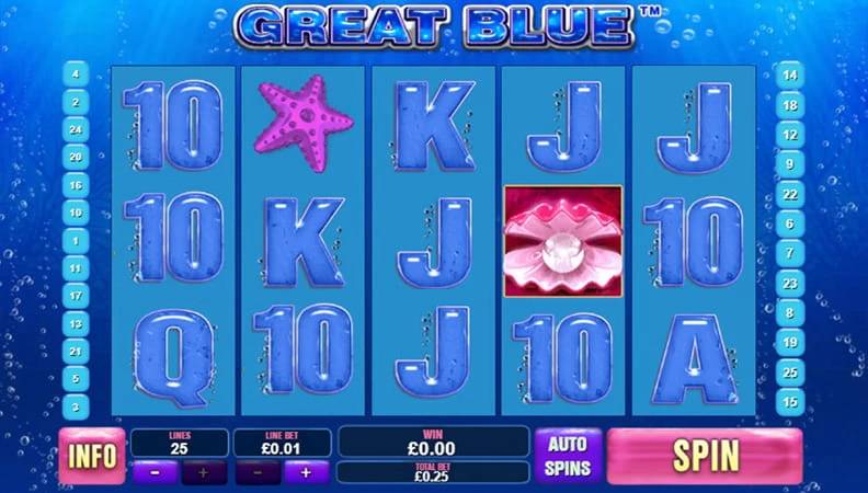 Great Blue Slot Gameplay