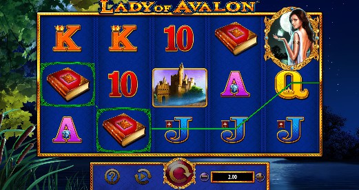 Lady of Avalon slot UK