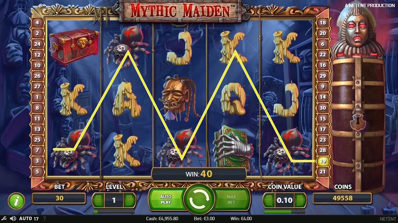 Mythic Maiden slots Online