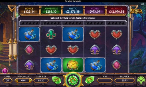 ozwins jackpots Screenshot 2021