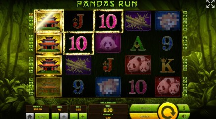 Pandas Run slot UK