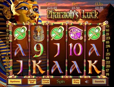 Pharaohs Luck slot UK