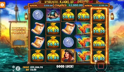 Pirate Gold Deluxe slot UK