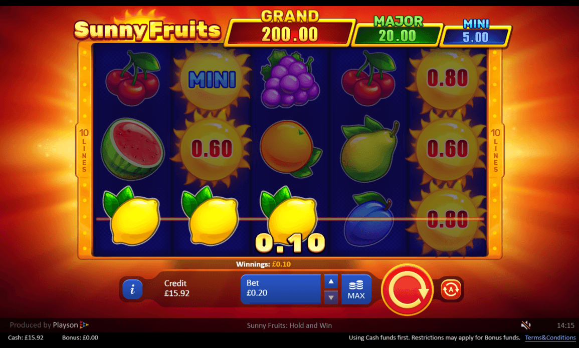 Sunny Fruits Screenshot 2021