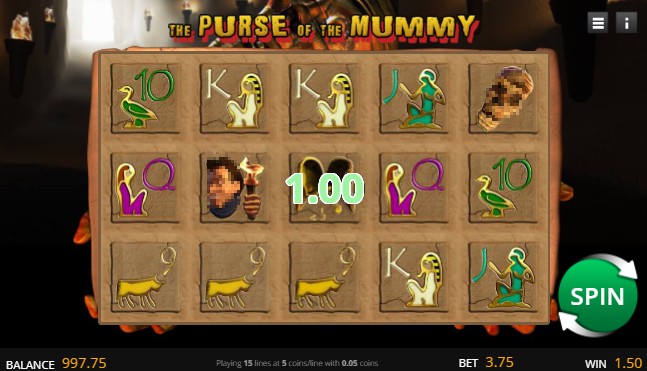 The Purse Of The Mummy slot UK