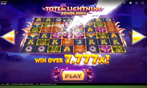 Totem Lightning Power Reels Bonus Round 2