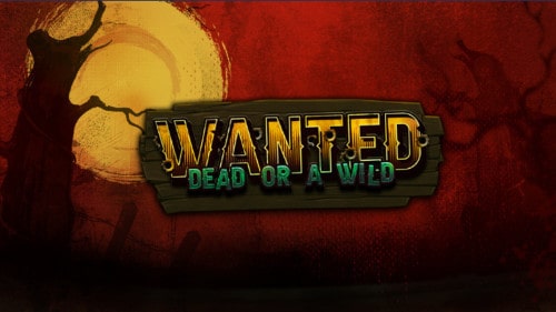 Wanted Dead or A Wild Slot Logo Rose Slots