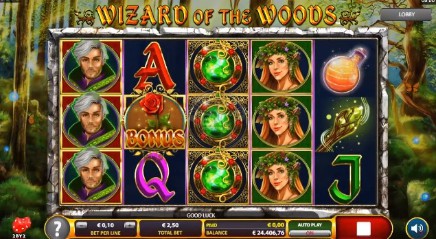 Wizard of the Woods slot UK