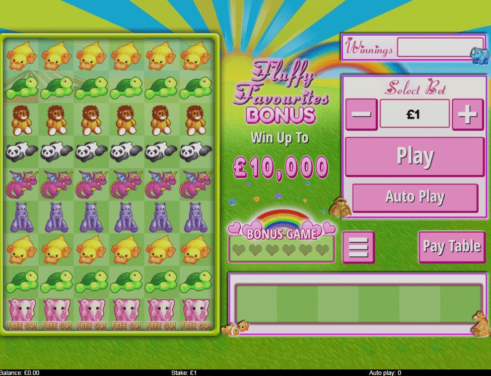 Fluffy Favourites Slots