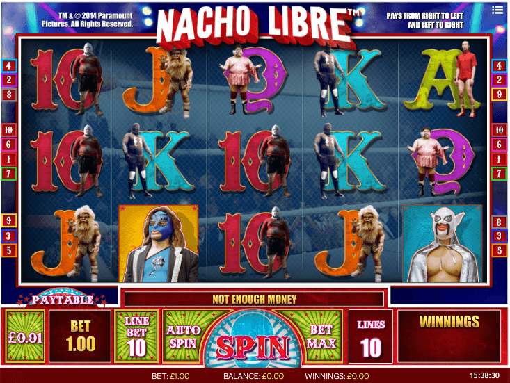 Nacho Libre online slot