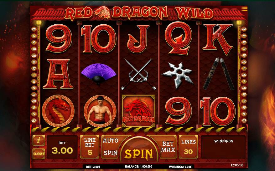 Red Dragon Wild online slot
