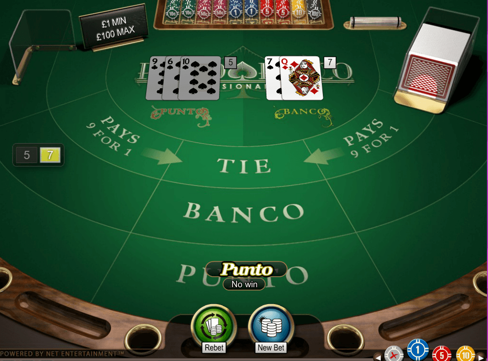 Punto Banco Pro Slots Game on [HOST]